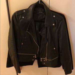 ZARA leather jacket!
